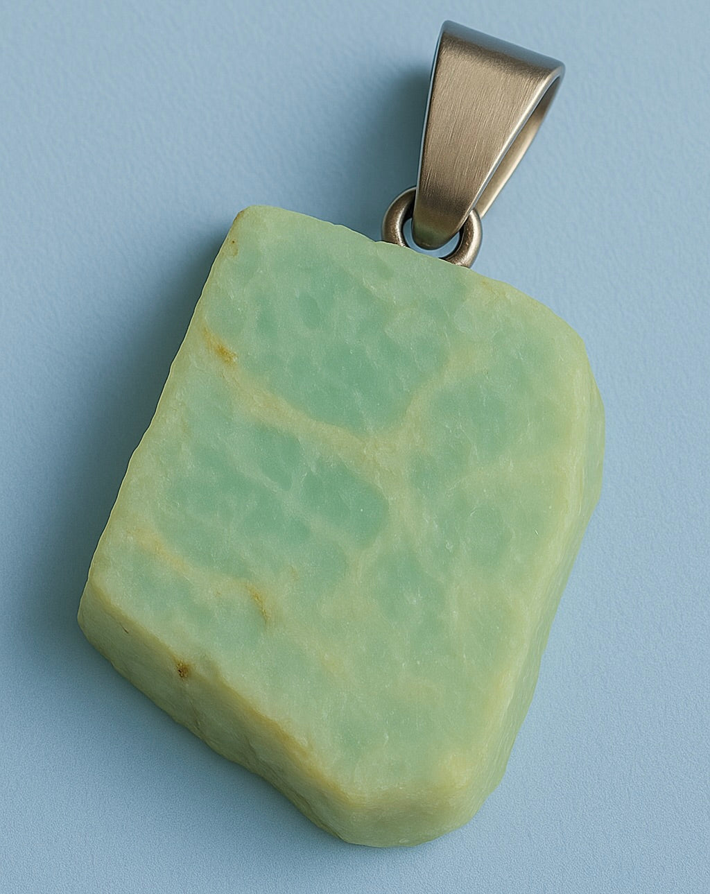 Green Serenity Stone Charm