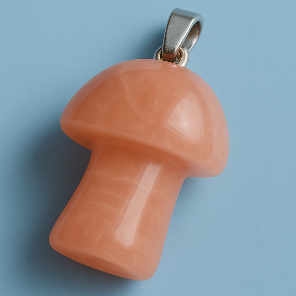 Pink Shroom Charm