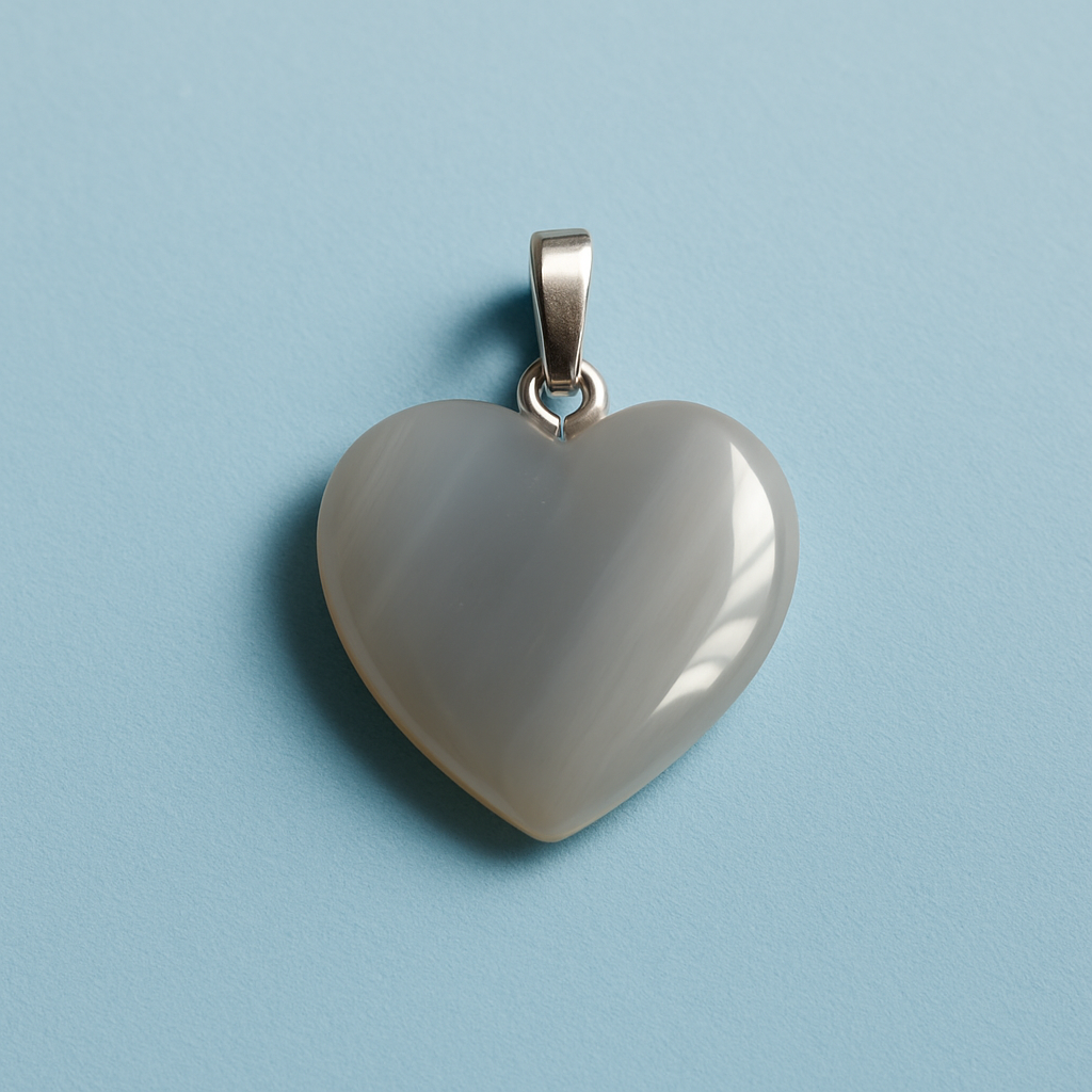 Cloud Heart Charm
