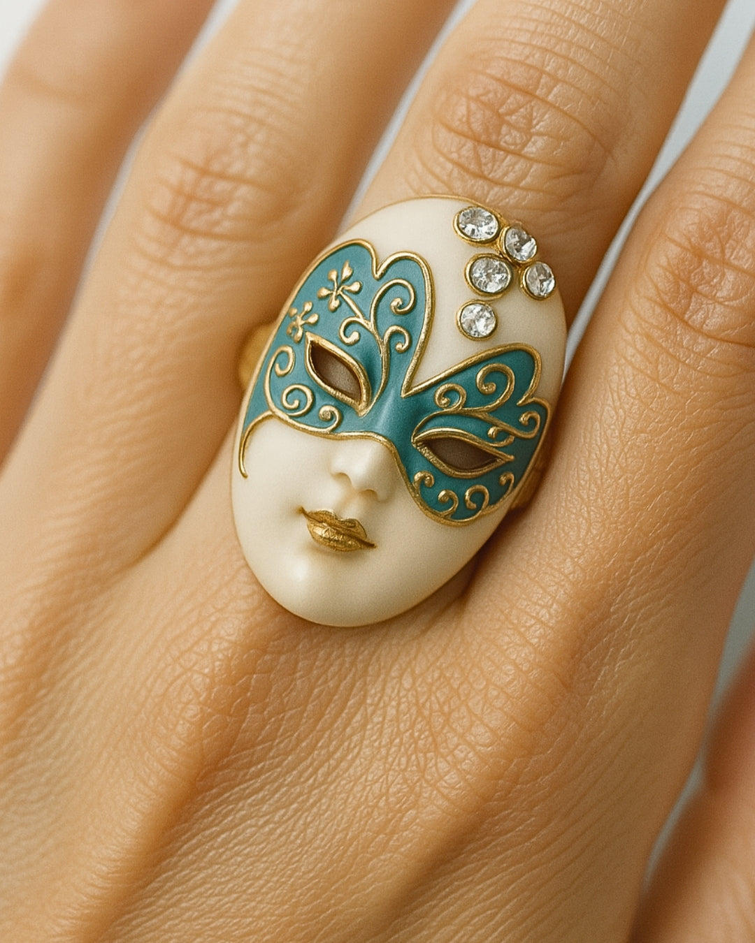 Masquerade Charm Ring