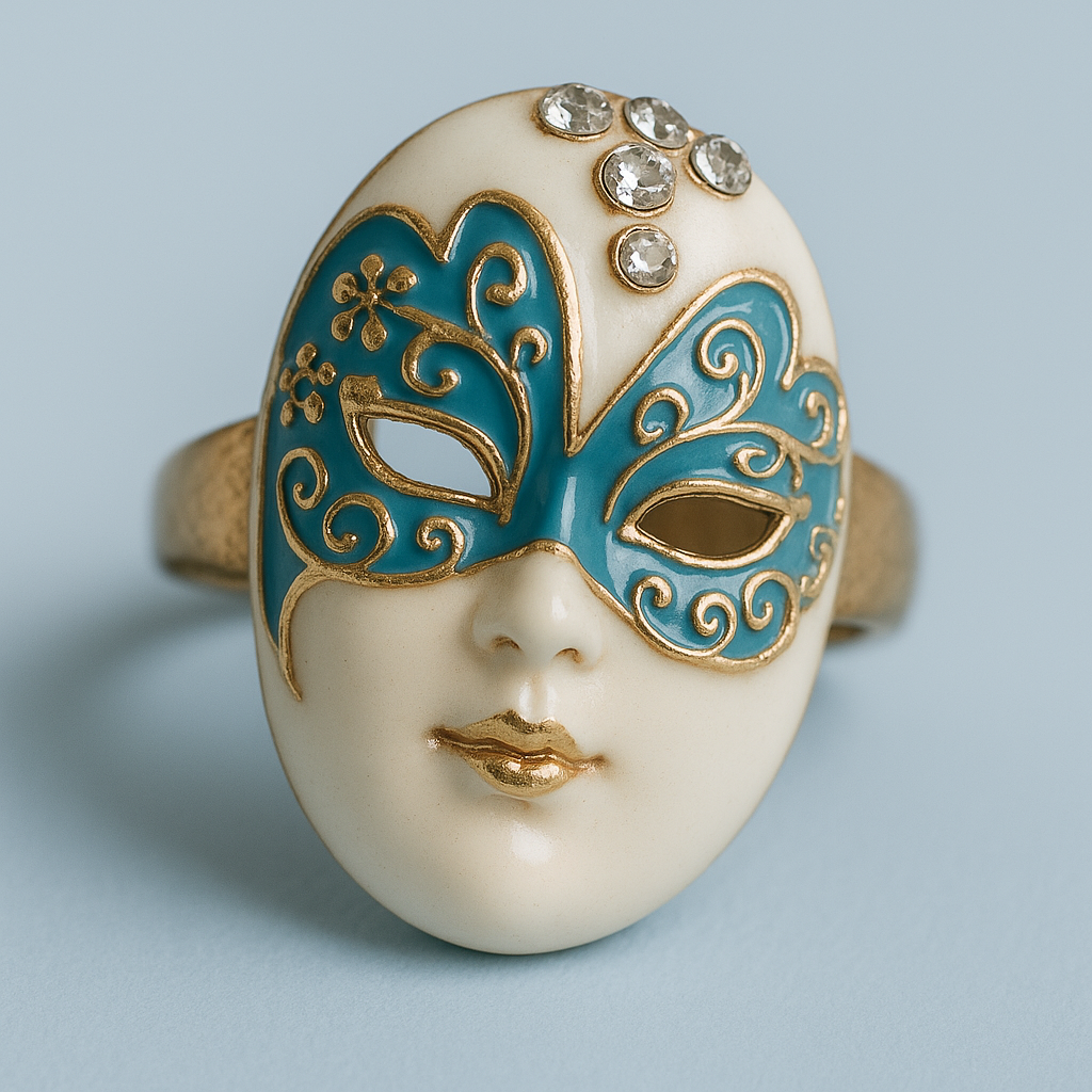 Masquerade Charm Ring
