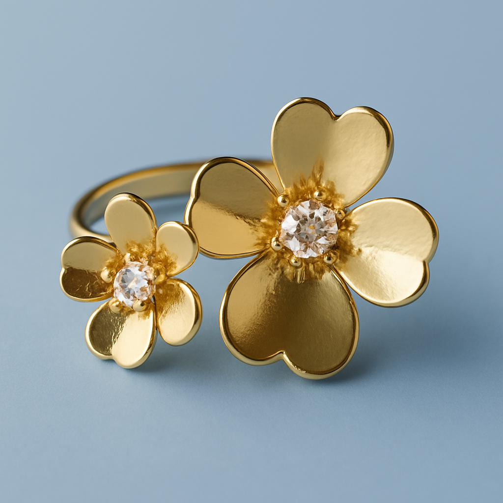 Golden Bloom Ring