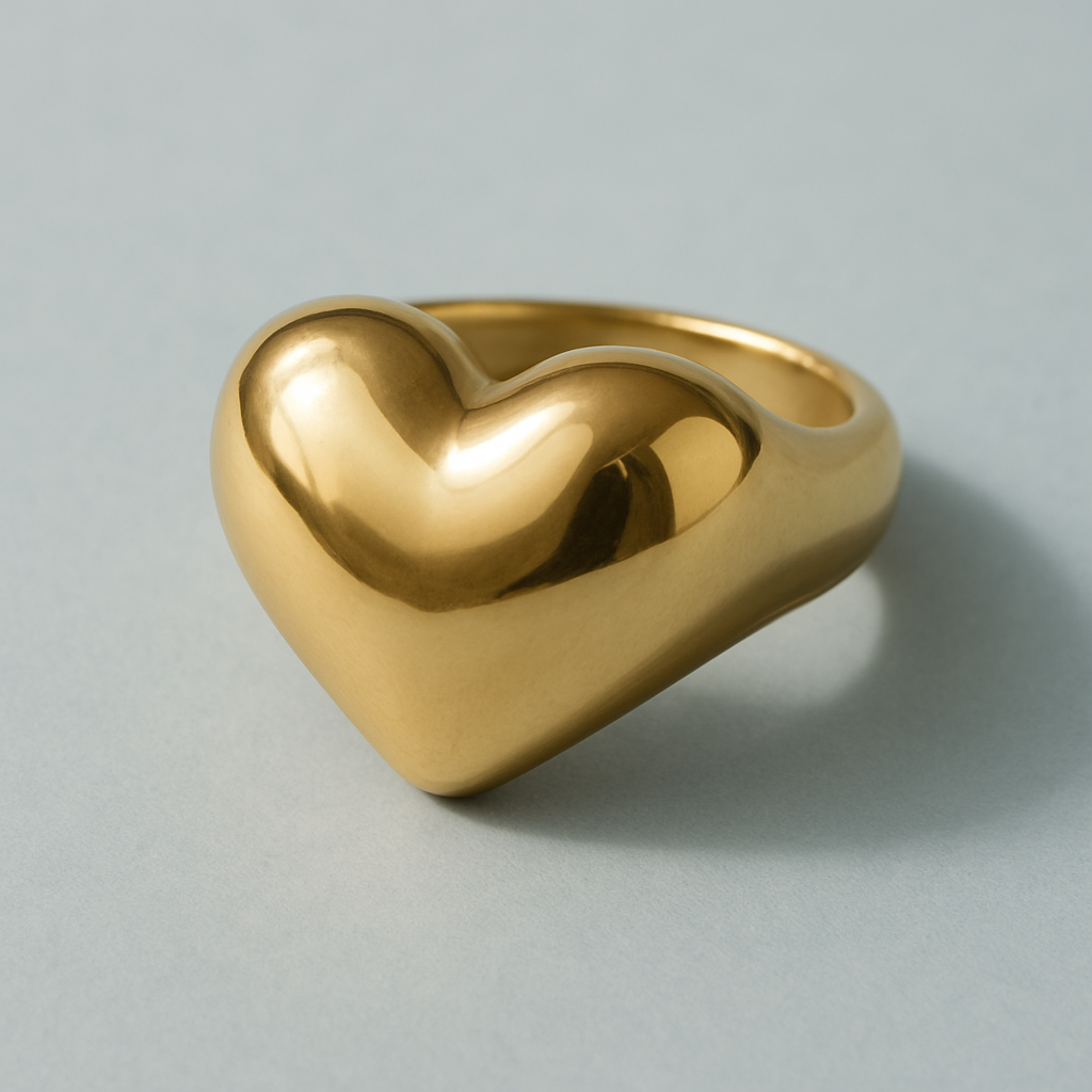 Chunky Heart Ring