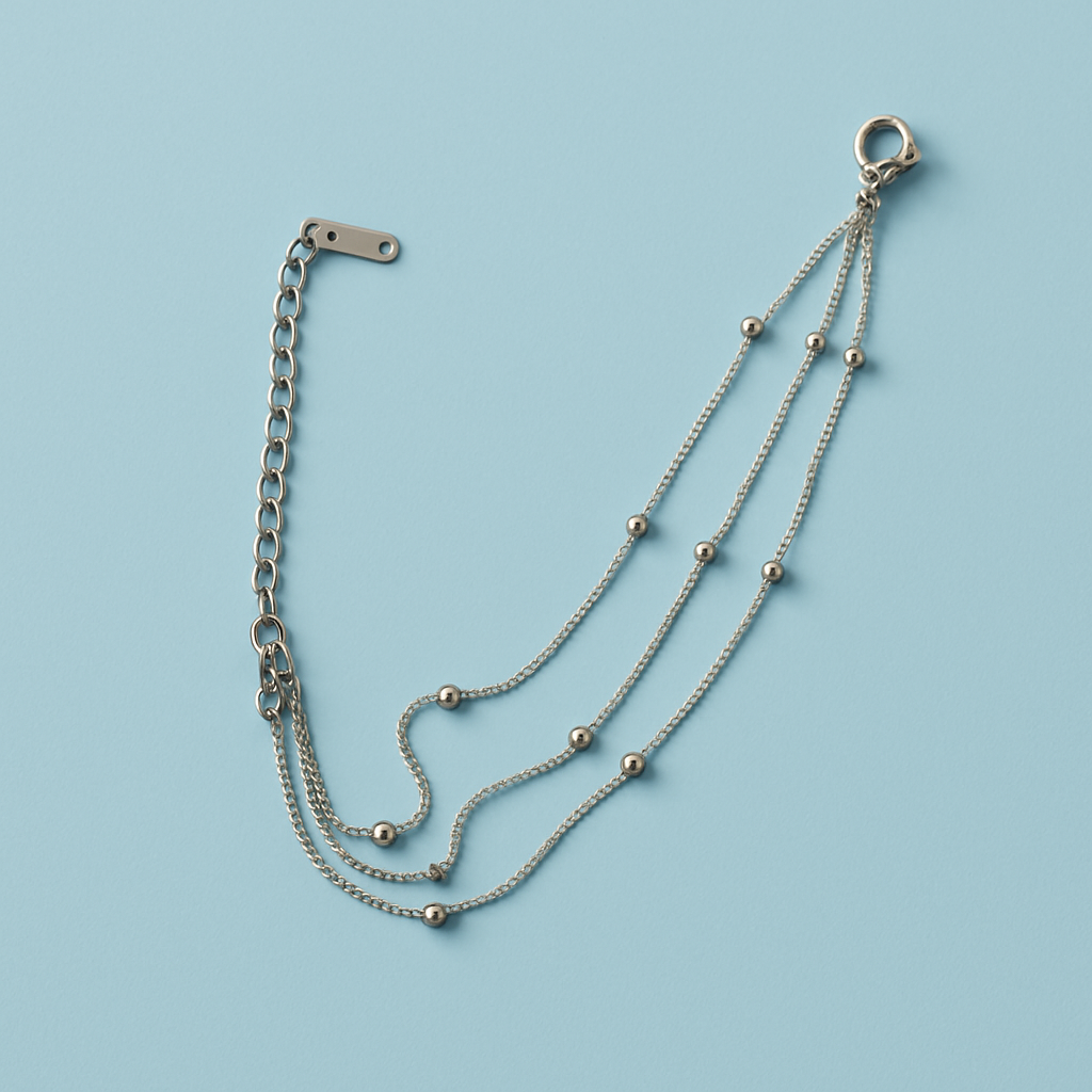 Silver Drops Bracelet