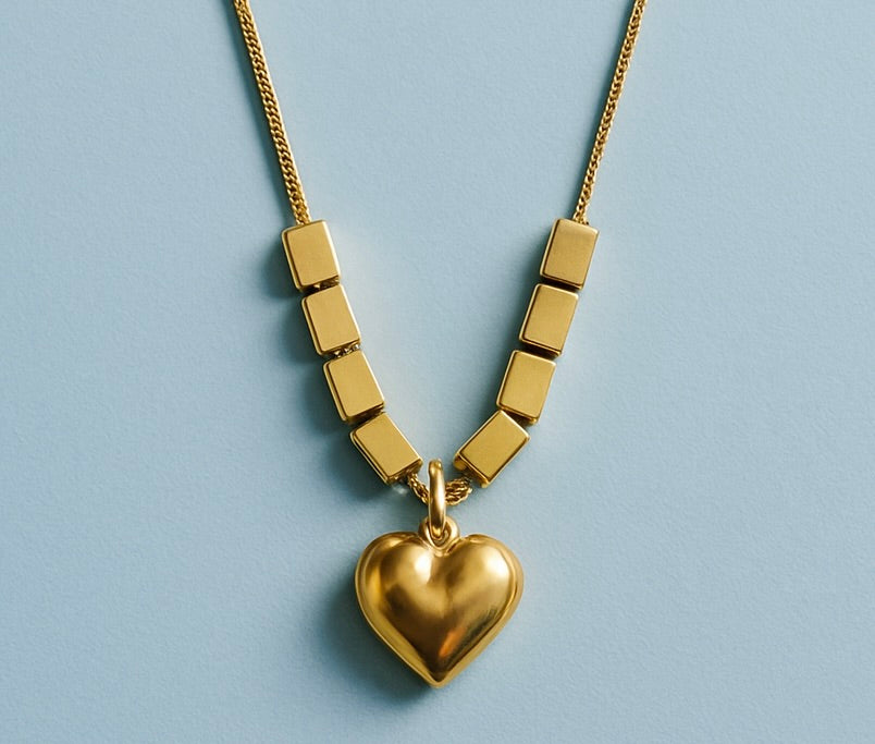 Golden Love Necklace