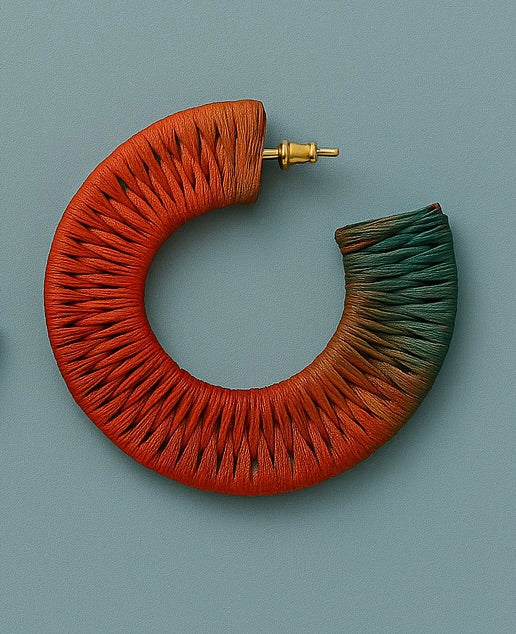 Sunset Twist Hoops
