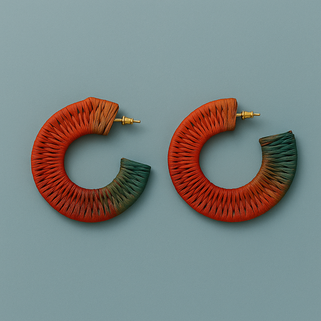 Sunset Twist Hoops